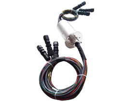 78mm flange install Ethernet slip ring