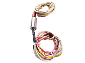 Miniature slip ring for signal and power