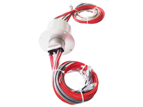 Ingiant flange install Ethernet slip ring