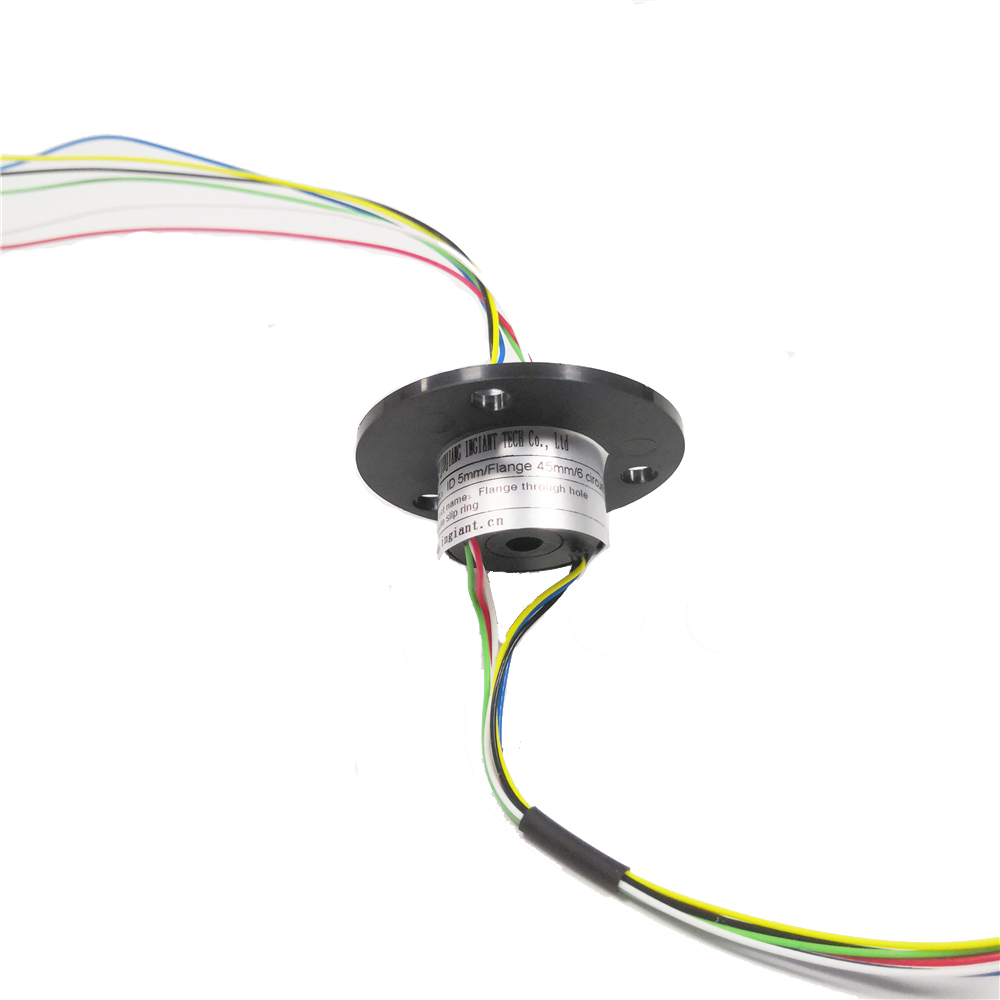 Compact size capsule slip ring