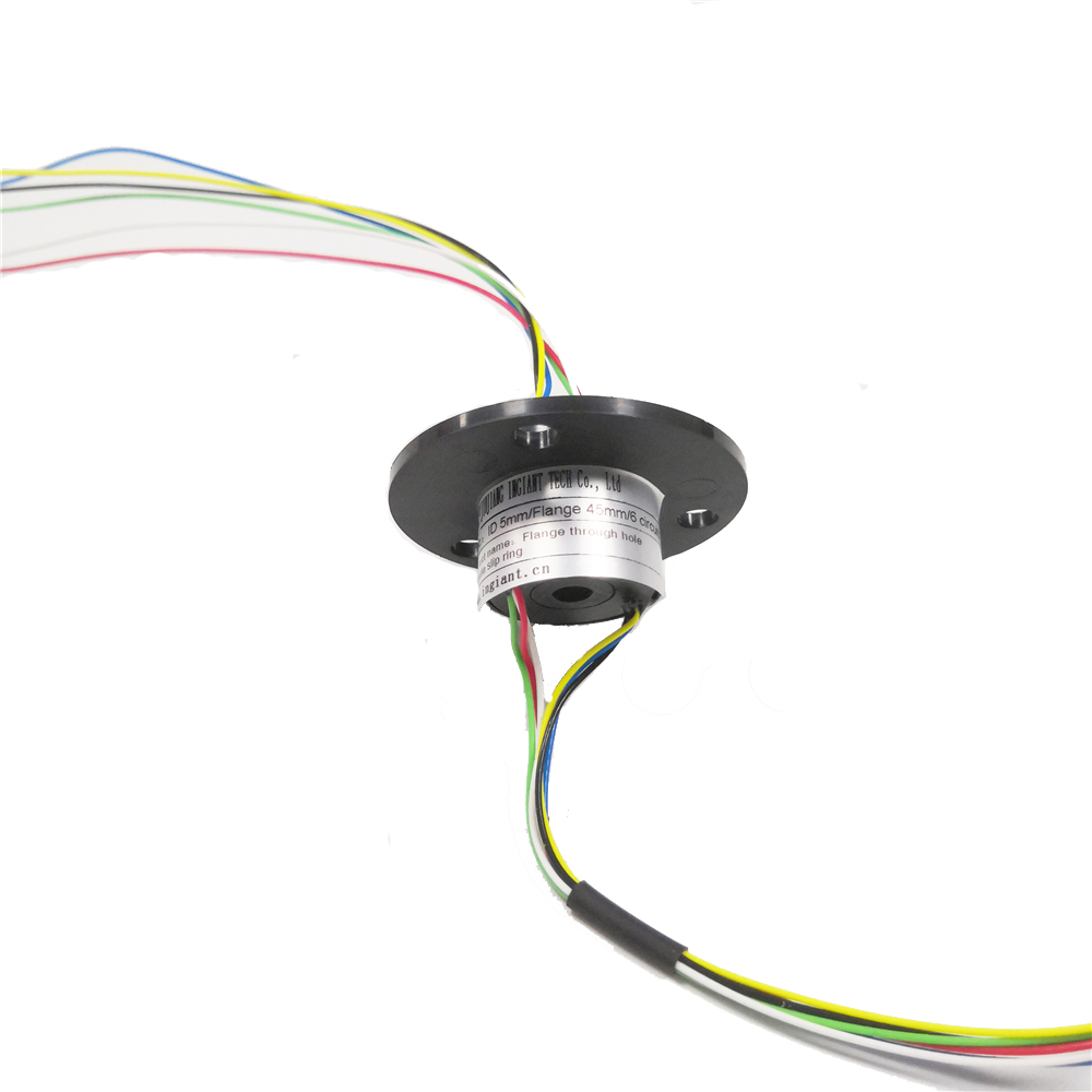 Capsule slip ring