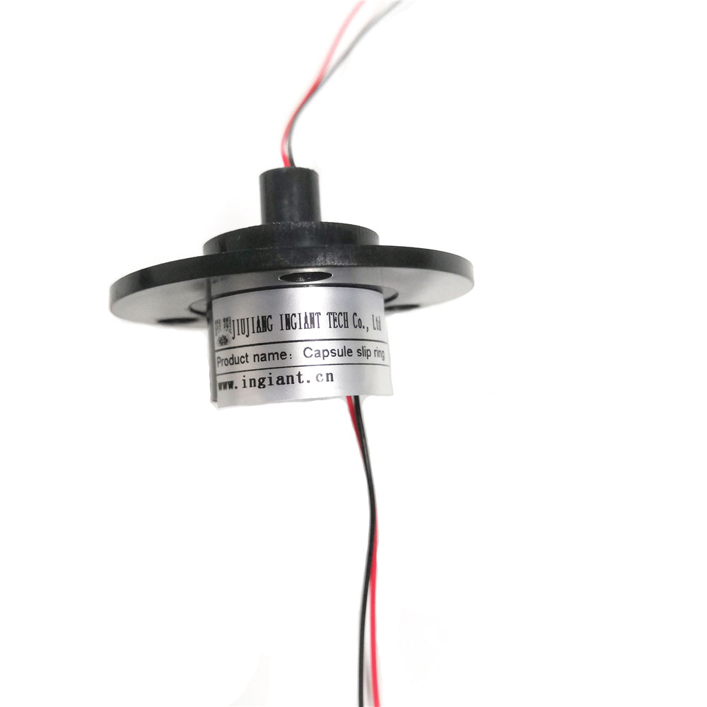 Compact size capsule slip ring