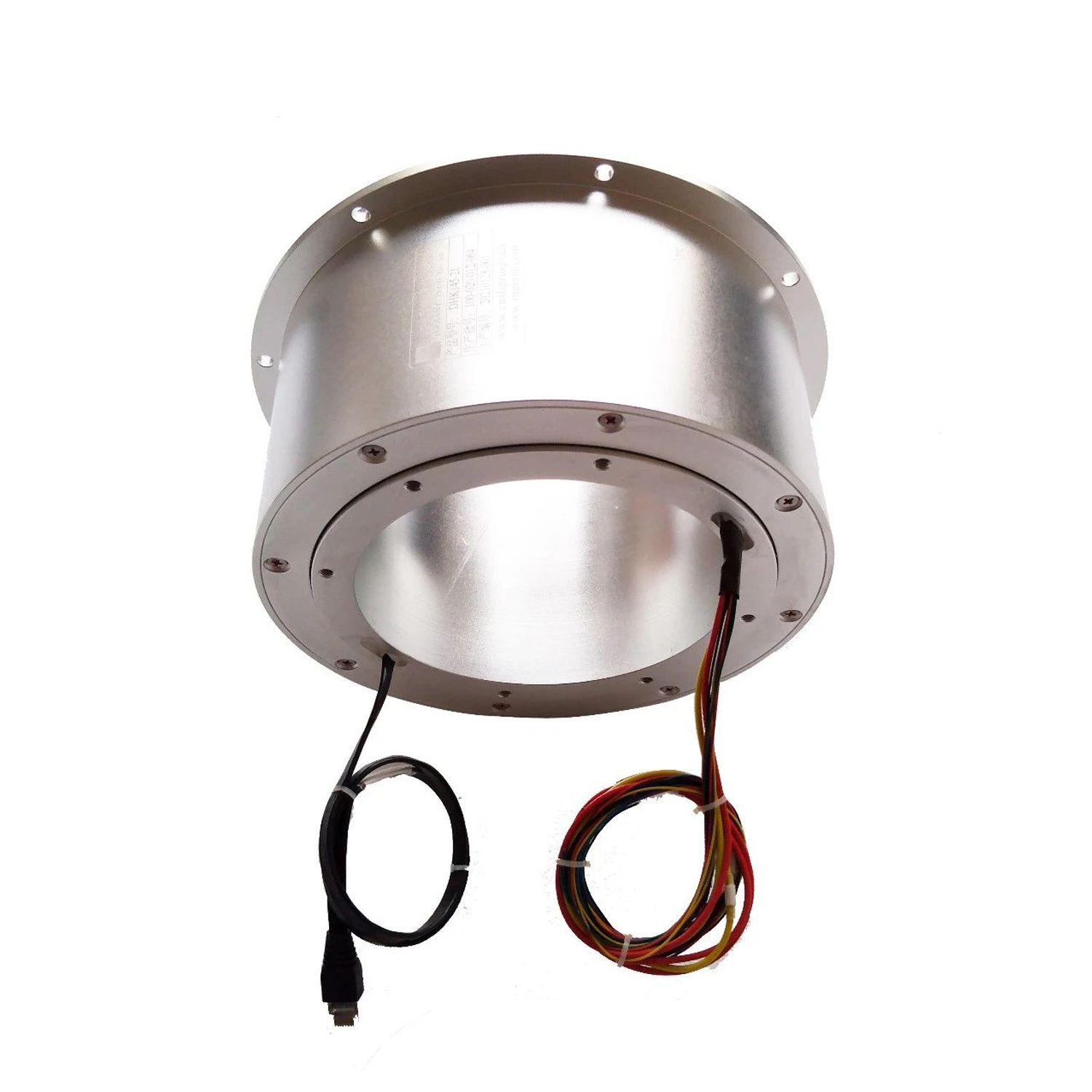 High performance through hole Ethernet slip ring