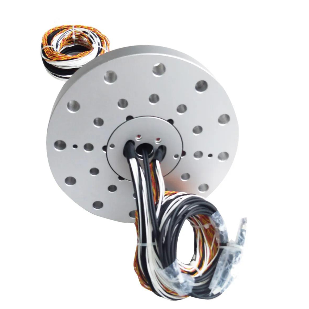 Customized flange slip ring