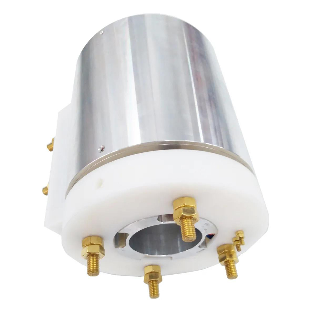 Terminal connector slip ring for high current