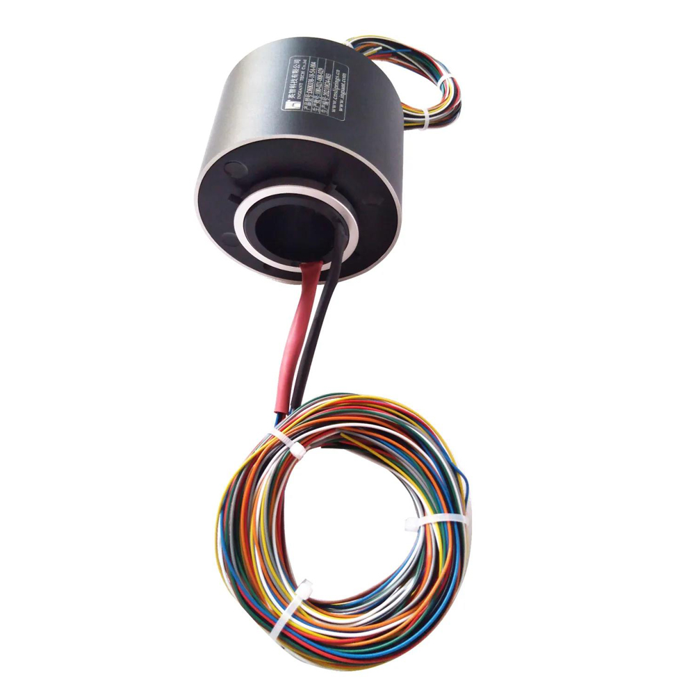 Ingiant through hole slip ring