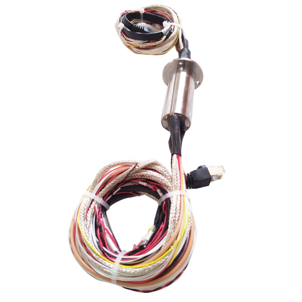 RJ45 connector slip ring