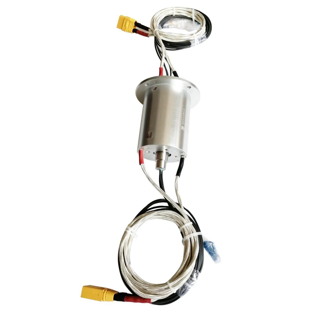 flange install slip ring