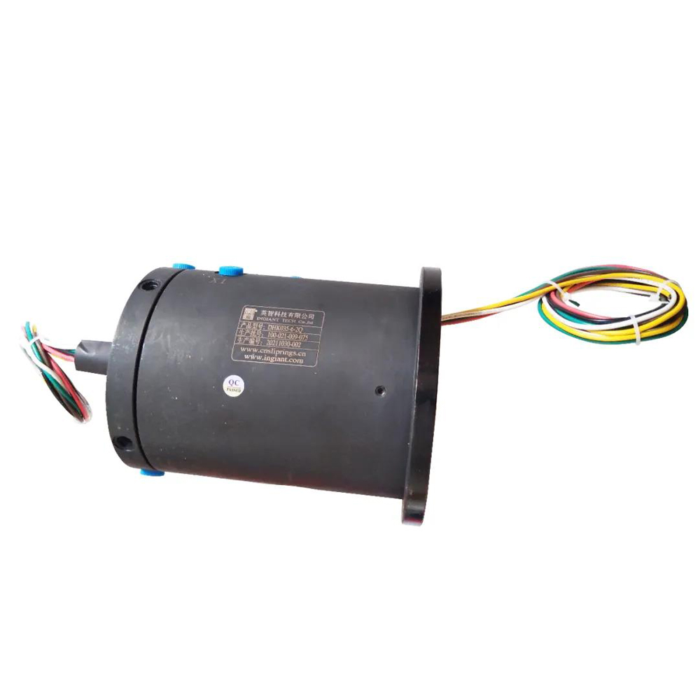 Ingiant pneumatic slip ring rotary joint