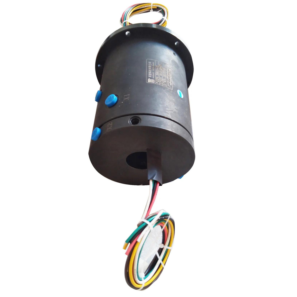 through hole pneumatic slip ring rotary joint