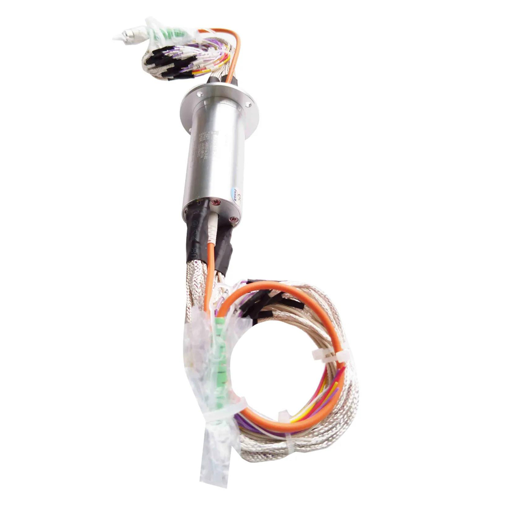 Ingiant fiber optic slip ring