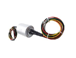 Standard 12mm through bore slip ring for automation machines
