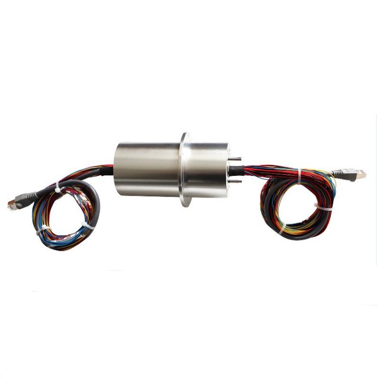 Ingiant capsulated conductive slip ring for pick and place r